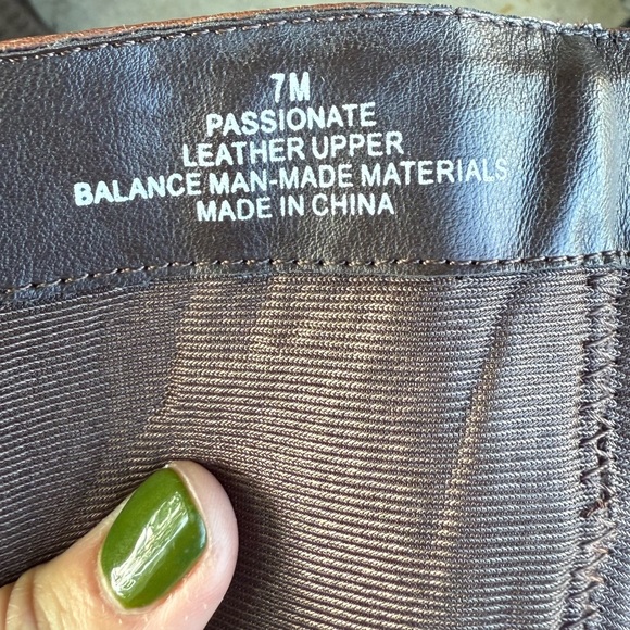 Hillard & Hanson brown leather boots size 7 preloved - Picture 7 of 13